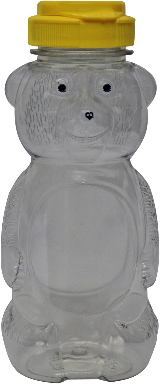 12 oz Plastic Squeeze Bear Bottle
