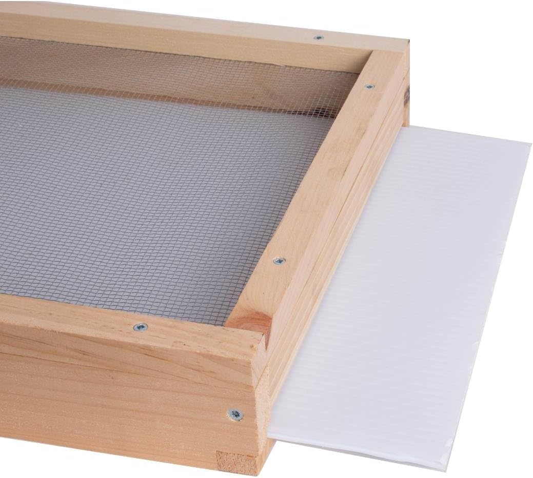 Plastic Debris Board for 8-Frame Bee Hives