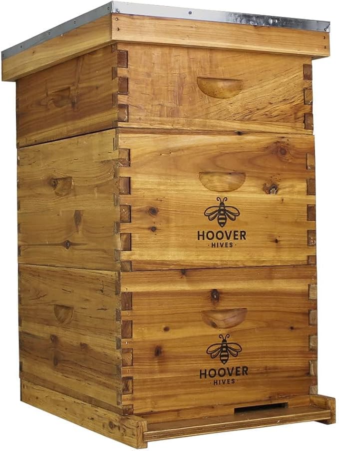 Hoover Hives Beeswax Coated Beehive Kit (Assembled)